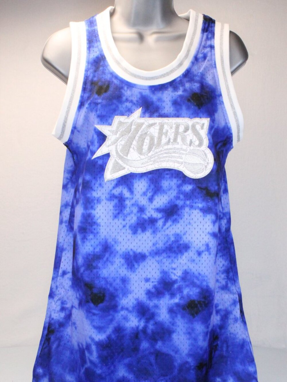 Philadelphia 76ers Galaxy Hardwood Classics Tank Dress Women's XS